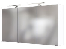 Waschtisch-Set >Baabe IV< in Weiß aus MDF - 120x47cm (BxT)