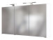 Waschtisch-Set >Baabe IV< in Weiß aus MDF - 120x47cm (BxT)