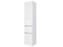 Badezimmer-Set >Baabe< (5-teilig) in Weiß - 190x47cm (BxT)