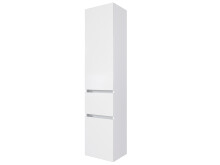 Badezimmer-Set >Baabe< (5-teilig) in Weiß - 190x47cm (BxT)