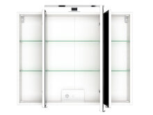 Badezimmer-Set >Baabe< (5-teilig) in Weiß - 190x47cm (BxT)