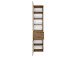 Badezimmer-Set >Baabe< (5-teilig) in Wotan-Eiche - 190x47cm (BxT)