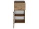 Badezimmer-Set >Baabe< (5-teilig) in Wotan-Eiche - 190x47cm (BxT)