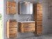 Badezimmer-Set >Baabe< (5-teilig) in Wotan-Eiche - 190x47cm (BxT)