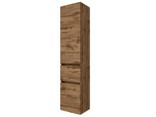 Badezimmer-Set >Baabe< (5-teilig) in Wotan-Eiche - 170x47cm (BxT)