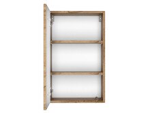 Badezimmer-Set >Baabe< (5-teilig) in Wotan-Eiche - 170x47cm (BxT)