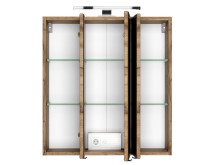 Badezimmer-Set >Baabe< (5-teilig) in Wotan-Eiche - 170x47cm (BxT)