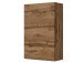 Badezimmer-Set >Baabe< (5-teilig) in Wotan-Eiche - 170x47cm (BxT)