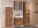 Badezimmer-Set >Baabe< in Wotan-Eiche - 170x47cm (BxT)