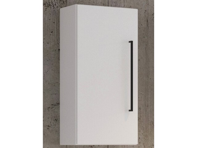 Hängeschrank >Luzern I< in Weiß aus Metall - 30x64x20cm (BxHxT)