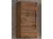 Hängeschrank >Luzern I< in Schwarz aus Metall - 30x64x20cm (BxHxT)
