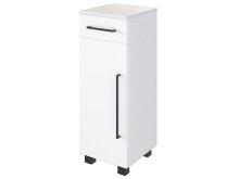 Unterschrank >Luzern I< in Schwarz aus Metall -...