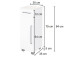 Unterschrank >Luzern I< in Schwarz aus Metall - 30x79x35cm (BxHxT)