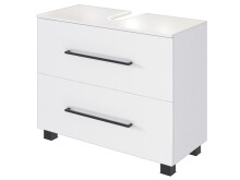 Waschbeckenunterschrank >Luzern I< in Schwarz aus...