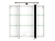 Badezimmer-Set >Luzern< in Weiß - 160x180x35cm (BxHxT)