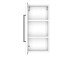 Badezimmer-Set >Luzern< in Weiß - 160x180x35cm (BxHxT)
