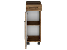 Badezimmer-Set >Luzern< (5-teilig) in Wotan Eiche Nachbildung