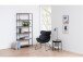 Regal >Carney< in Wildeiche aus Metall - 77x185x35cm (BxHxT)