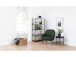Regal >Carney< in Wildeiche aus Metall - 77x150x35cm (BxHxT)