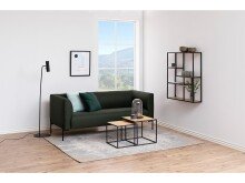 Hängeregal >Carney< in Wildeiche aus Metall - 75x91x20cm (BxHxT)