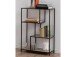 Regal >Carney< in Wildeiche aus Metall - 77x114x35cm (BxHxT)