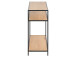 Konsolentisch >Carney< in Wildeiche aus Metall - 100x79x35cm (BxHxT)