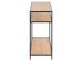 Konsolentisch >Carney< in Wildeiche aus Metall - 100x79x35cm (BxHxT)