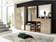 Wandspiegel >Fairfield< in Jackson Eiche - 90x87x2cm (BxHxT)
