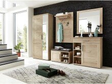 Wandspiegel >Fairfield< in Jackson Eiche - 90x87x2cm (BxHxT)