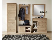 Sitzbank >Fairfield< in Jackson Eiche Nachbildung - 80x49x38 (BxHxT)