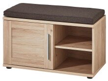 Sitzbank >Fairfield< in Jackson Eiche Nachbildung - 80x49x38 (BxHxT)
