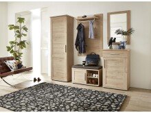 Sitzbank >Fairfield< in Jackson Eiche Nachbildung - 80x49x38 (BxHxT)