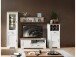 Highboard >Jasmin< in Pinie-Hell aus Metall - 66x136x42cm (BxHxT)