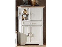 Highboard >Jasmin< in Pinie-Hell aus Metall -...
