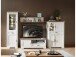 Highboard >Jasmin< in Pinie-Hell aus Metall - 93x150x42cm (BxHxT)