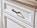 Sideboard >Jillana I< in Antik aus Metall - 166x102x48cm (BxHxT)