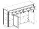 Sideboard >Jillana II< in Antik aus Metall - 171x102x48cm (BxHxT)