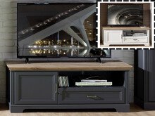 TV-Board >Jasmin< in  - 143x54x51cm (BxHxT)