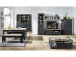 TV-Board >Jasmin< in Graphit - 143x54x51cm (BxHxT)