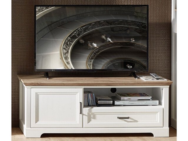 TV-Board >Jasmin< in Pinie-Hell - 143x54x51cm (BxHxT)