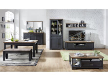 TV-Board >Jasmin< in Antik - 193x54x51cm (BxHxT)