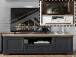 TV-Board >Jasmin< in Antik - 193x54x51cm (BxHxT)