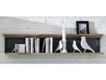 Wandboard >Jasmin< in Artisan Eiche - 142x29x20cm...