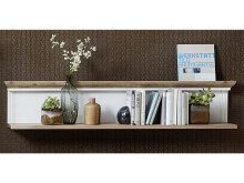 Wandboard >Jasmin< in Artisan Eiche - 142x29x20cm (BxHxT)