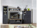 Wandboard >Jasmin< in Graphit - 142x29x20cm (BxHxT)