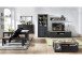 Wandboard >Jasmin< in Graphit - 142x29x20cm (BxHxT)