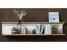Wandboard >Jasmin< in Pinie-Hell - 142x29x20cm (BxHxT)