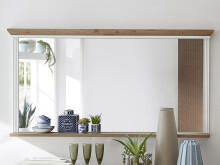 Wandspiegel >Jasmin< in Artisan Eiche - 142x74x16cm (BxHxT)