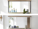 Wandspiegel >Jasmin< in Artisan Eiche - 142x74x16cm (BxHxT)