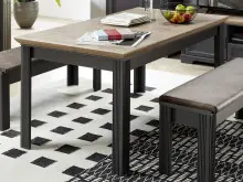 Esstisch >Jasmin< in Artisan Eiche - 220x76x90cm...